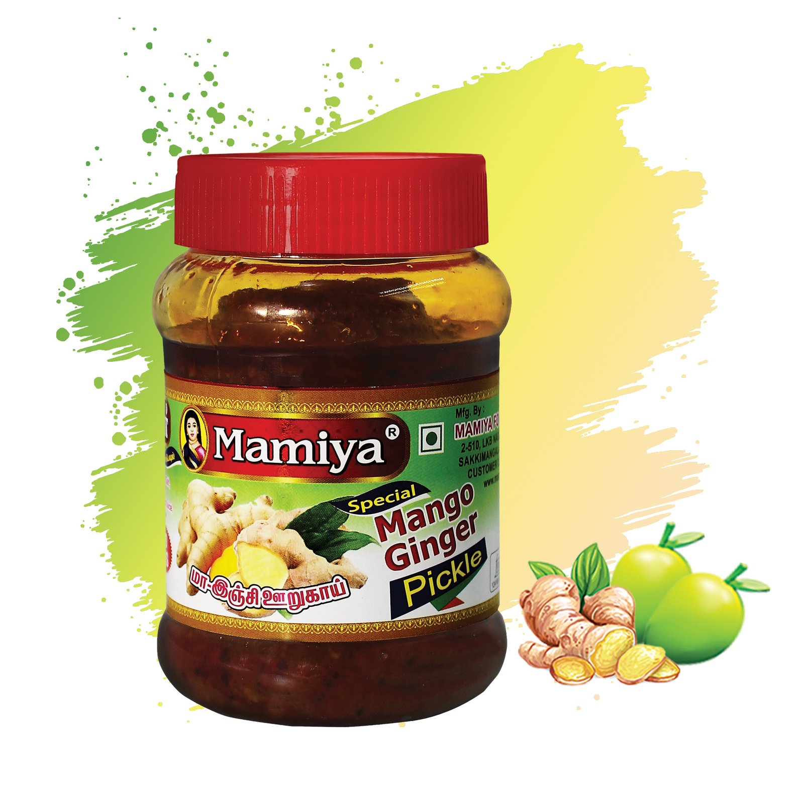 mango Ginger pickle front